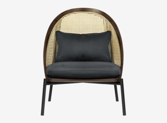 Two sitter stripped sofa and bed
